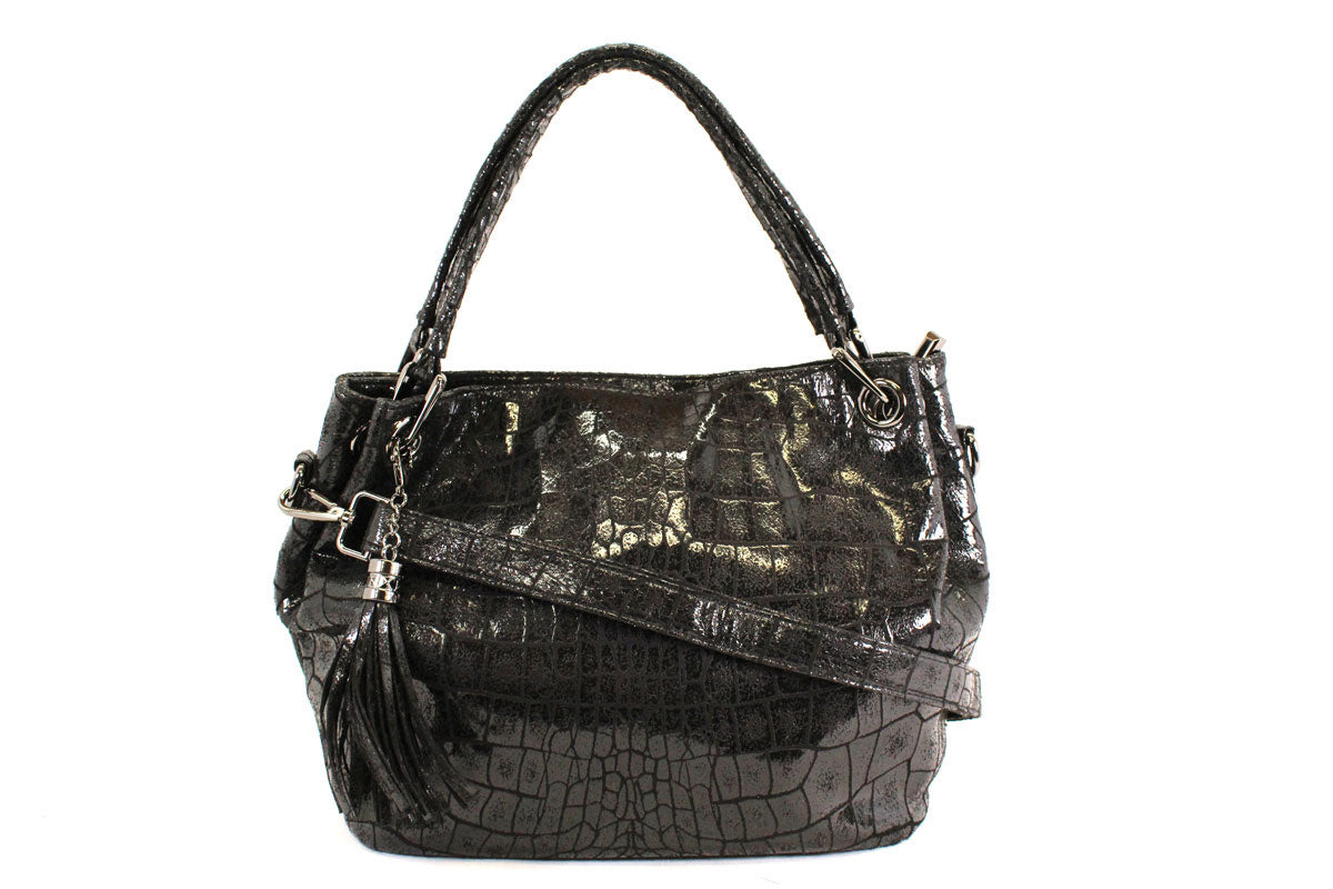 MANOCCHIO P108-13 - GRIS CROCO - B205.167