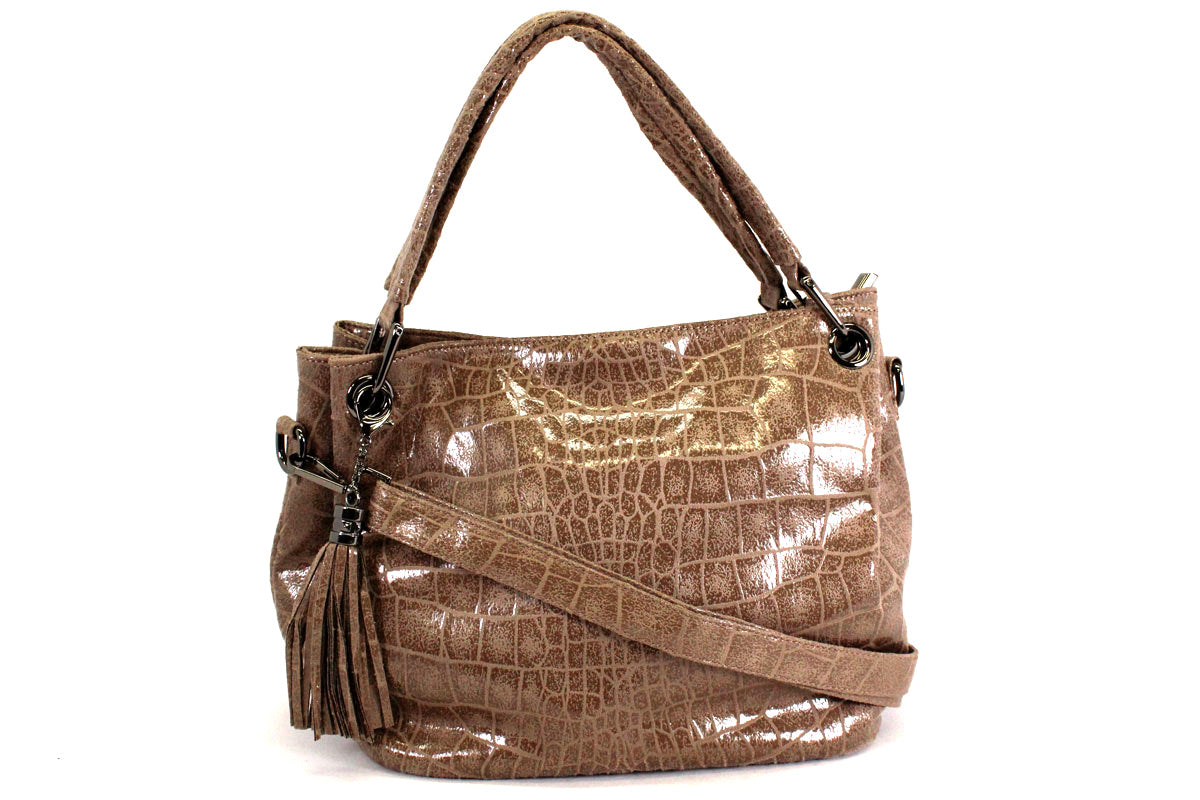 MANOCCHIO P108-16 - TAUPE CROCO - B205.170