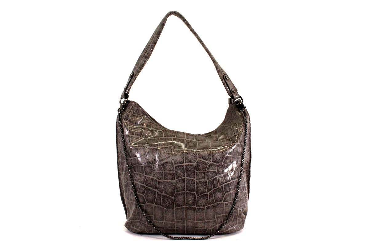 MANOCCHIO P189-13 - GRIS CROCO - B205.173