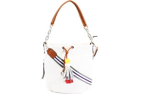 MANOCCHIO 87822-1 - WHITE/TAN - B230.209