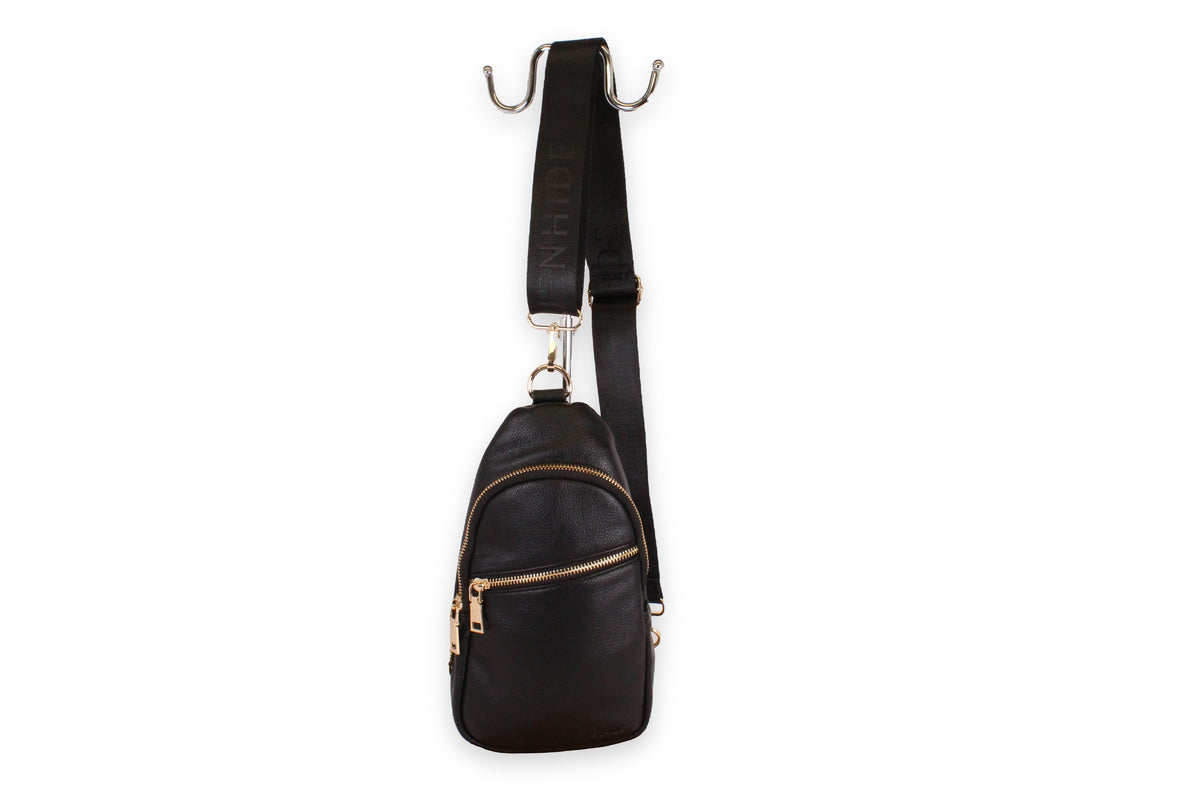LOUENHIDE BELLA SLING BAG - NOIR - B265.046