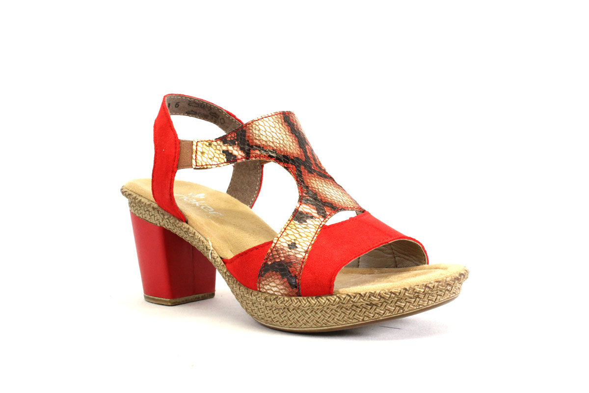 RIEKER 66583-33 - ROUGE - F27.21007