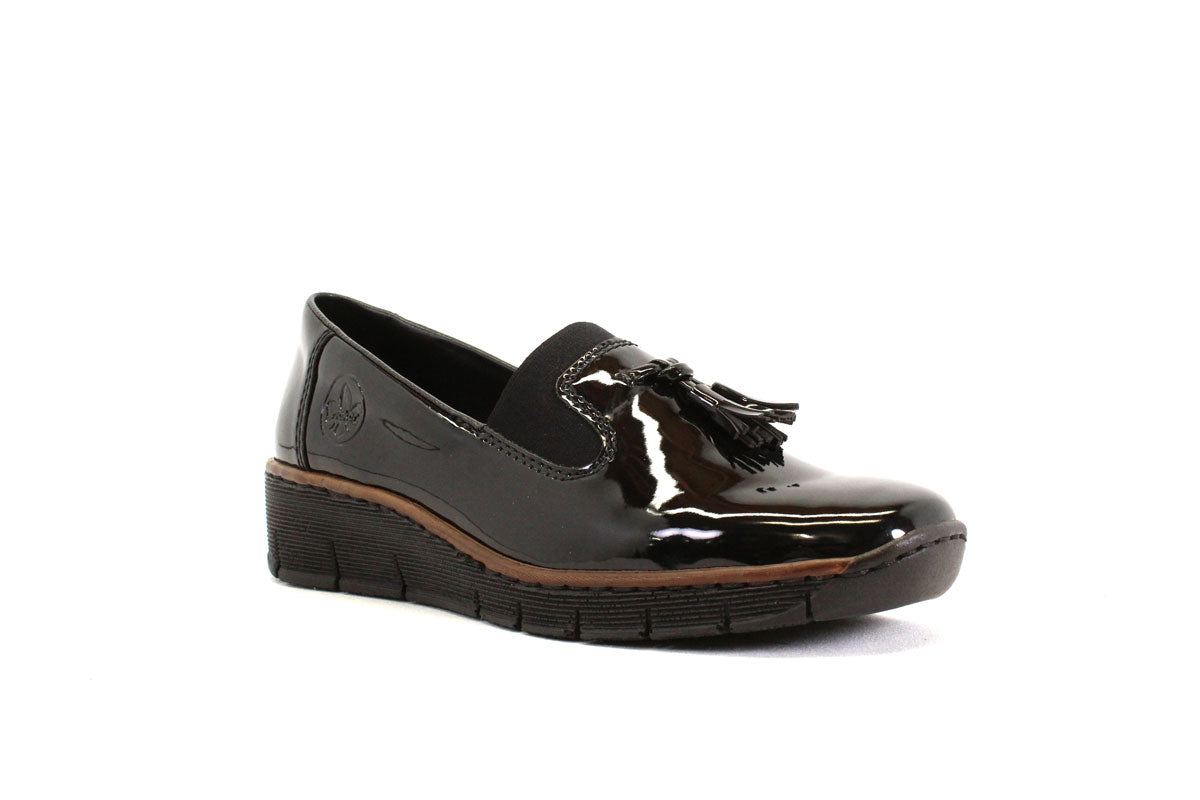RIEKER 53751-00 - NOIR PATENT - F30.20500