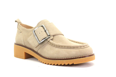 C & J CLARK EDEN MID MUNK - TAN SUEDE - F33.21506