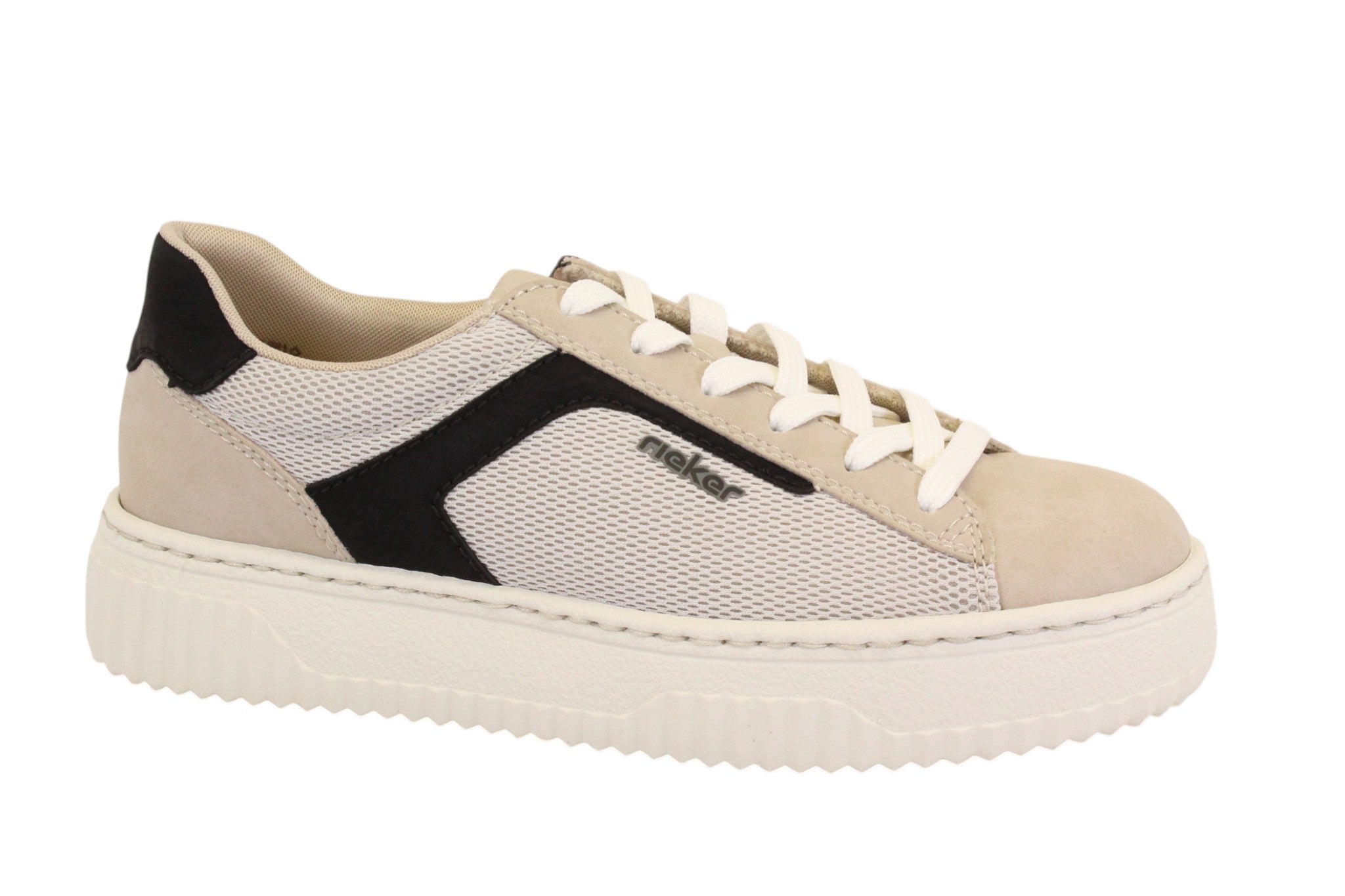RIEKER N9900-60 - BEIGE MULTI - F33.26009
