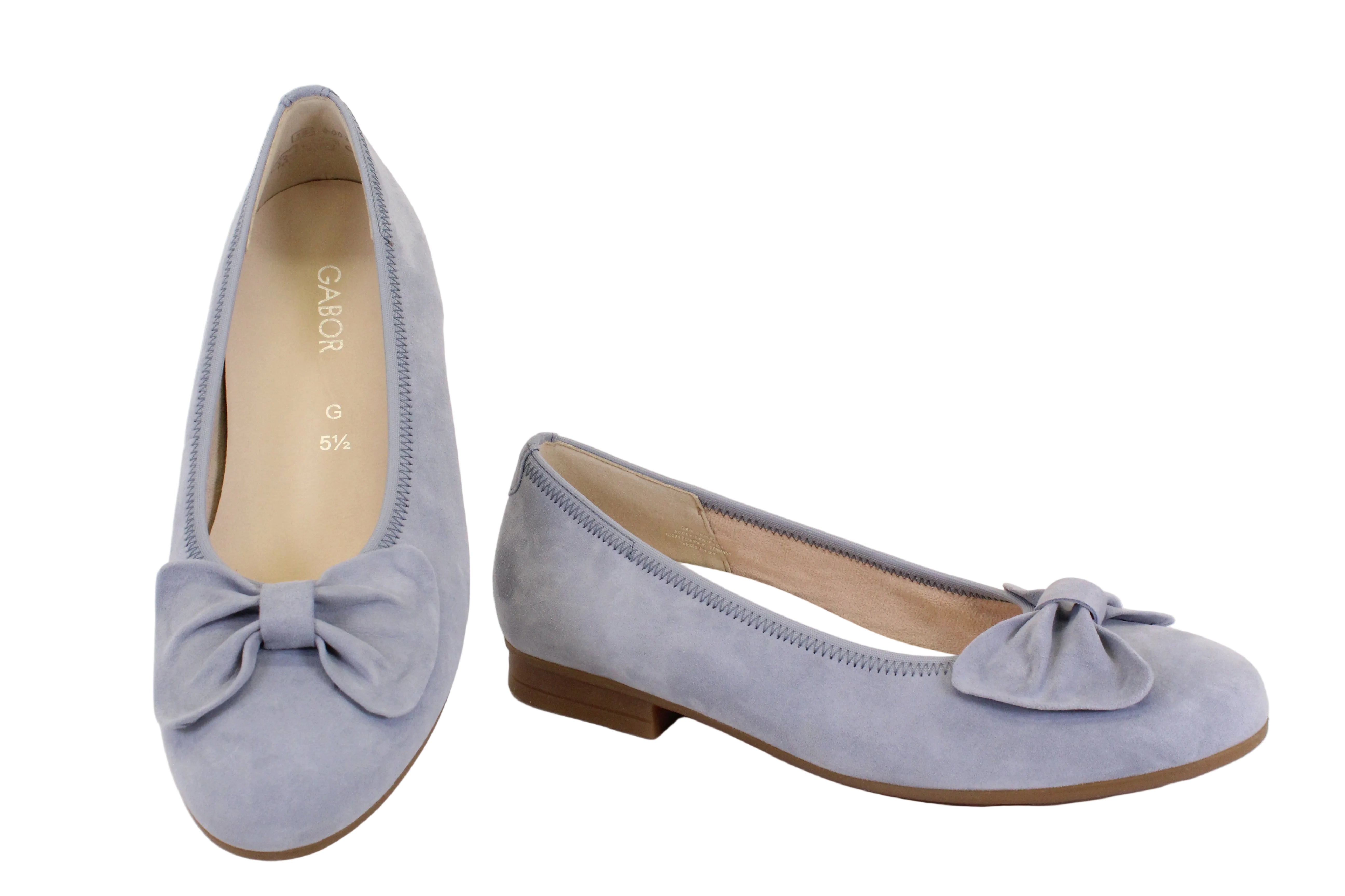 GABOR 82.462.26 - BLEU SUEDE - F37.26004