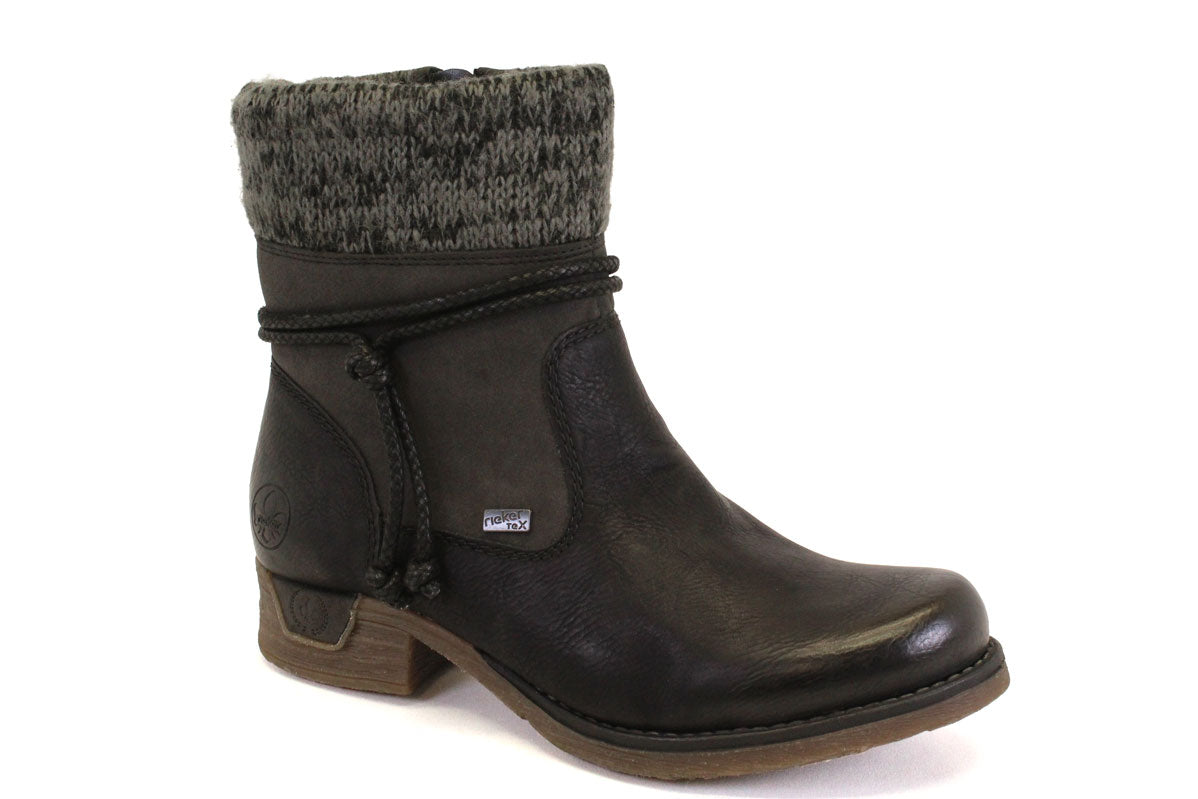 RIEKER 79688-00 TEX - NOIR - F70.25524