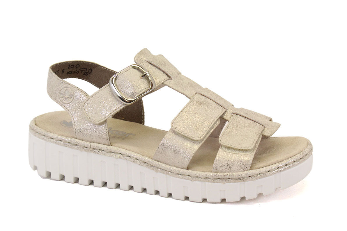 RIEKER v1361-60 - BEIGE - F93.25027