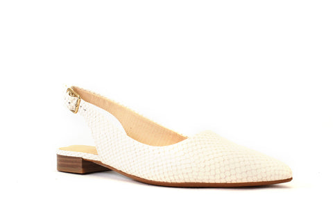 C & J CLARK LAINA15 SLING B - BLANC - FF21.20001