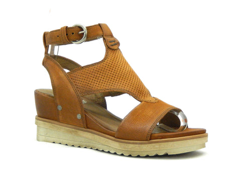 MIZ MOOZ/GLOBALSHOES MAURA-B - COGNAC - FF23.18004