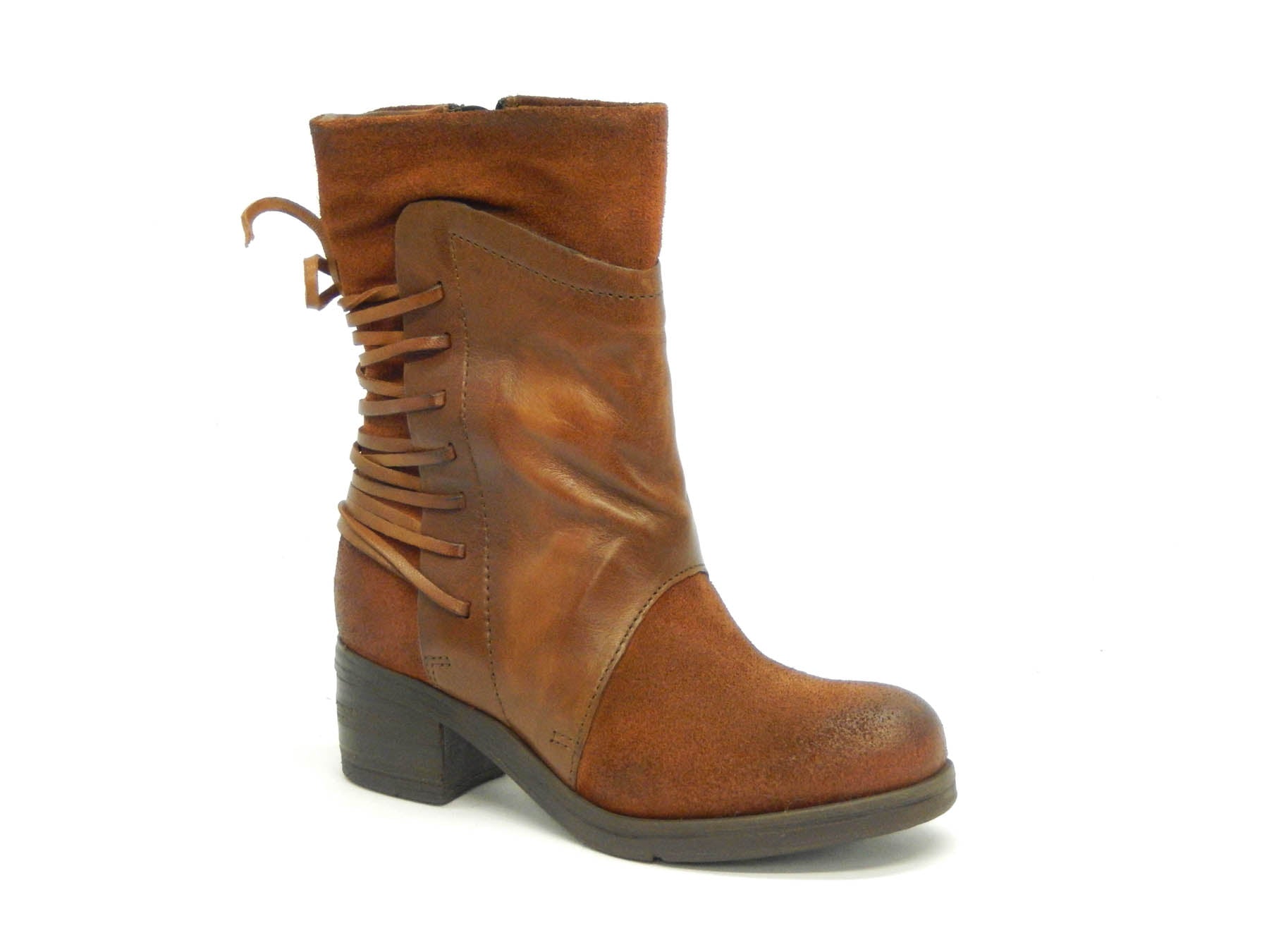 MIZ MOOZ/GLOBALSHOES SAKINAH-B - COGNAC - FF73.17508