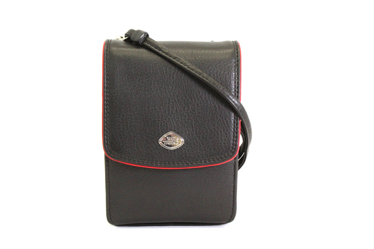 LUGANO 585528 - NOIR/ROUGE - PM220.079