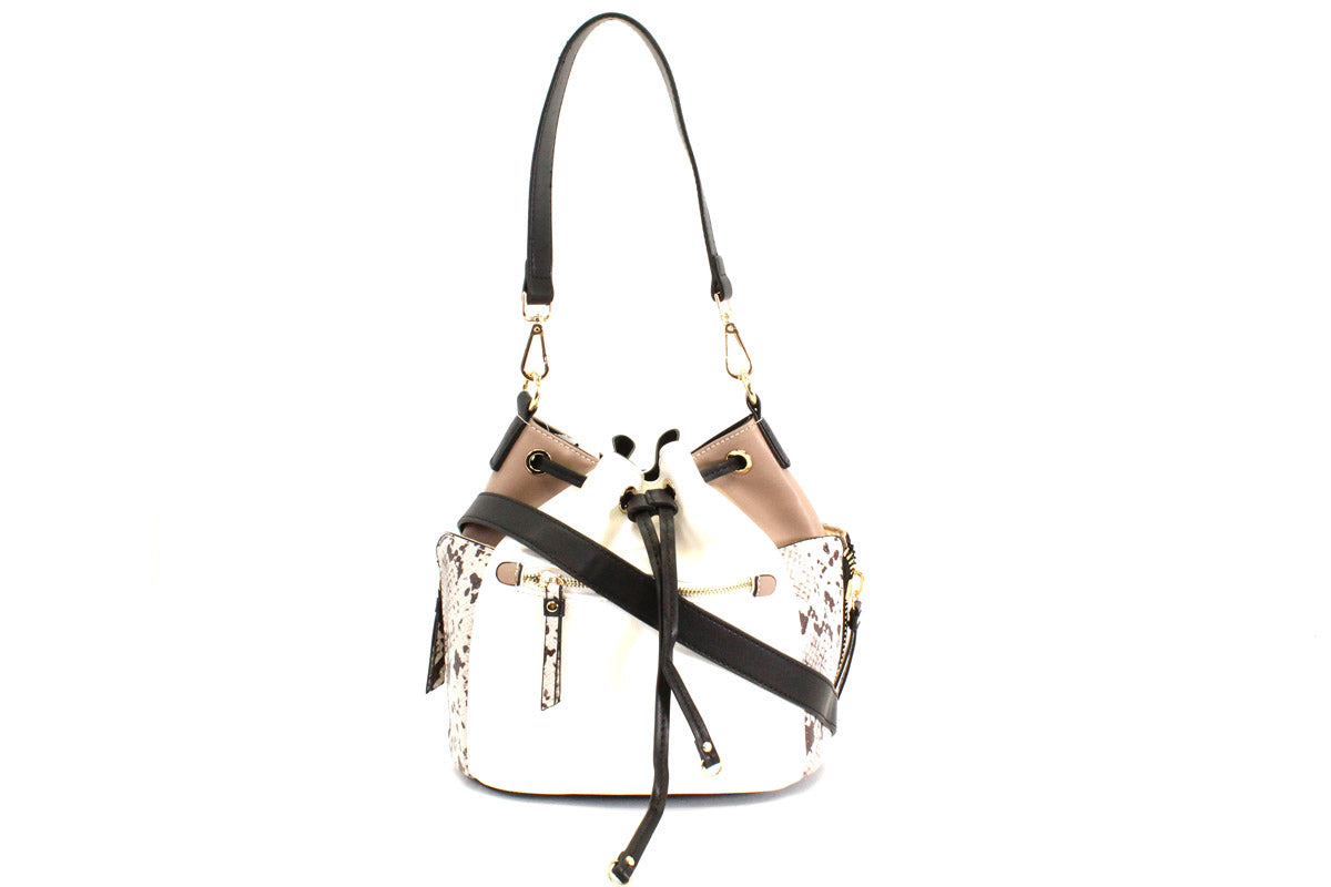 SAYAN 1910-WHT - BLANC/TAUPE - B200.226