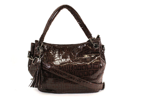 MANOCCHIO P108-12 - BRUN CROCO - B205.166