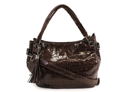 MANOCCHIO P108-12 - BRUN CROCO - B205.166
