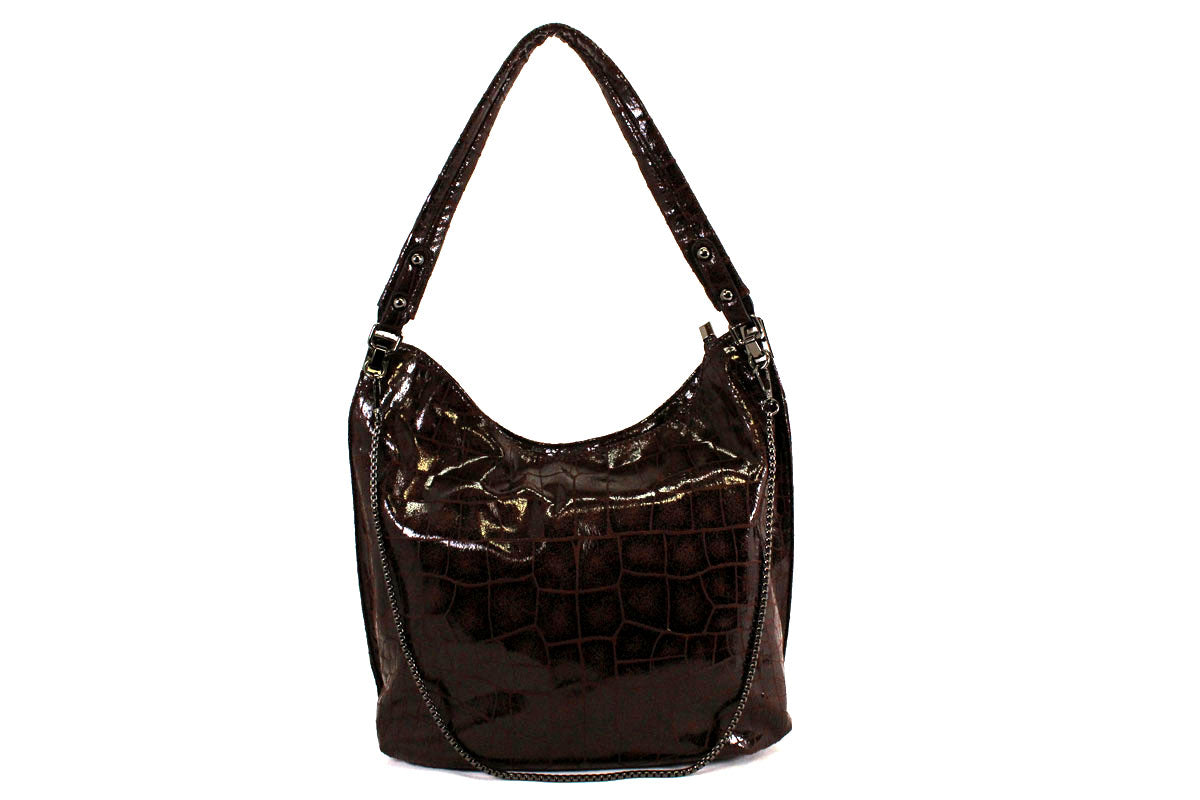 MANOCCHIO P189-12 - BRUN CROCO - B205.172