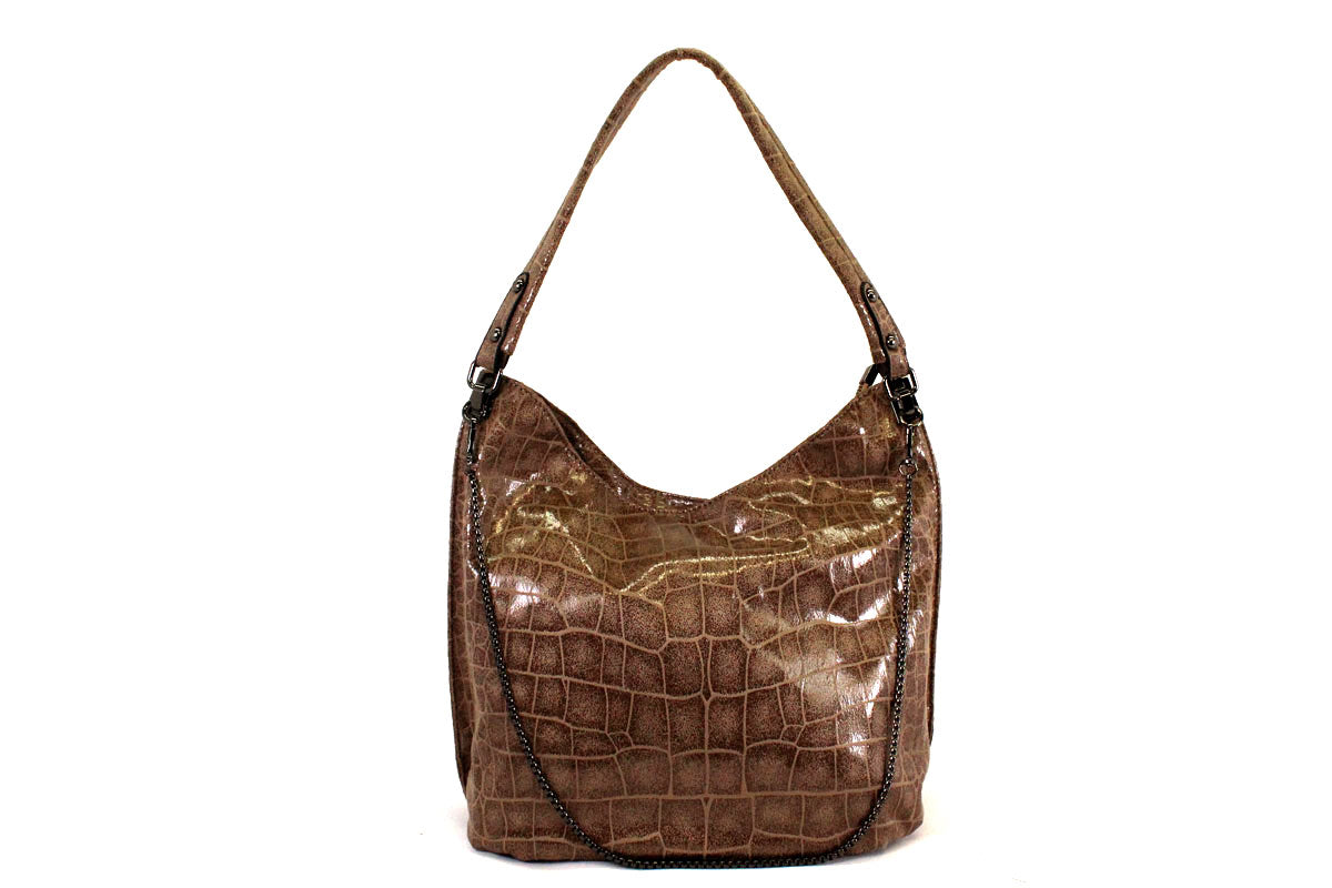 MANOCCHIO P189-16 - TAUPE CROCO - B205.176