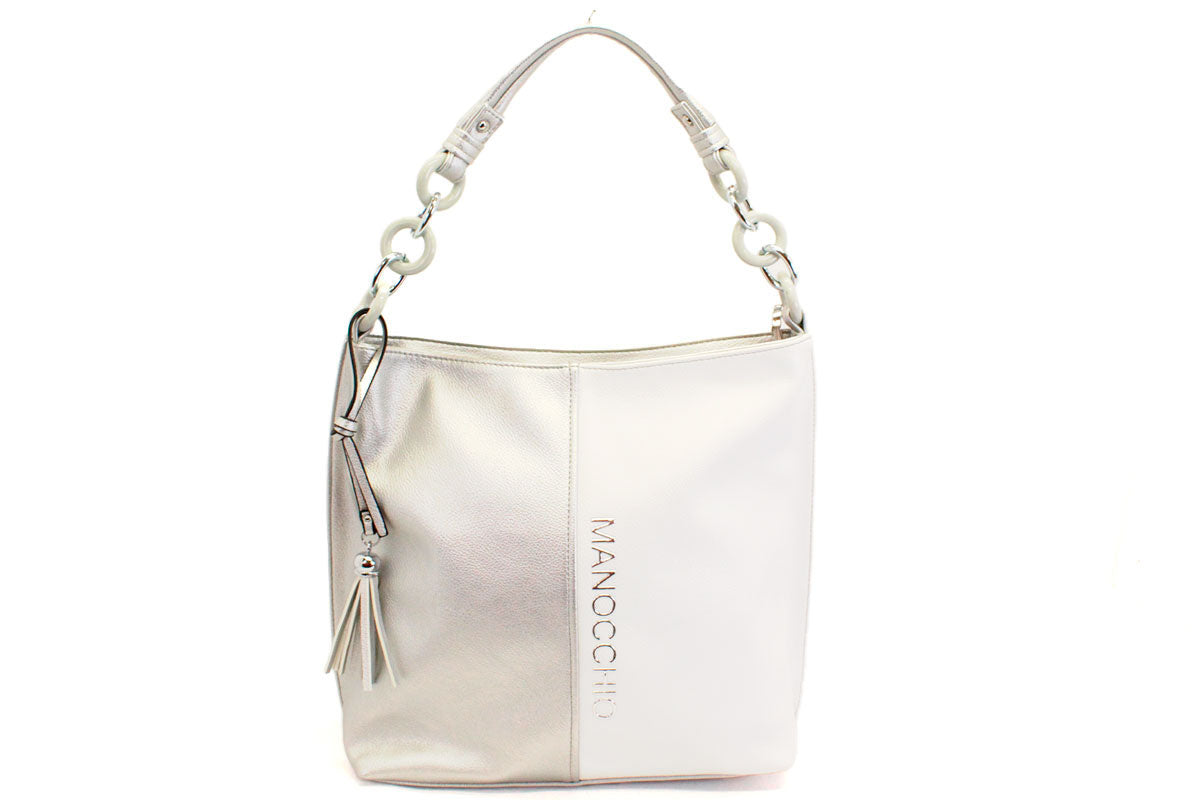 MANOCCHIO 89909-2 - BLANC/ARGENT - B240.149