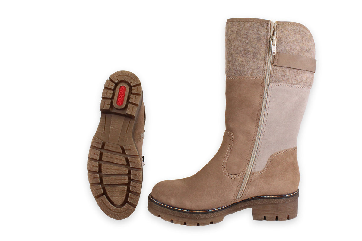 RIEKER Y8153-64 - BEIGE TEX - F63.26501