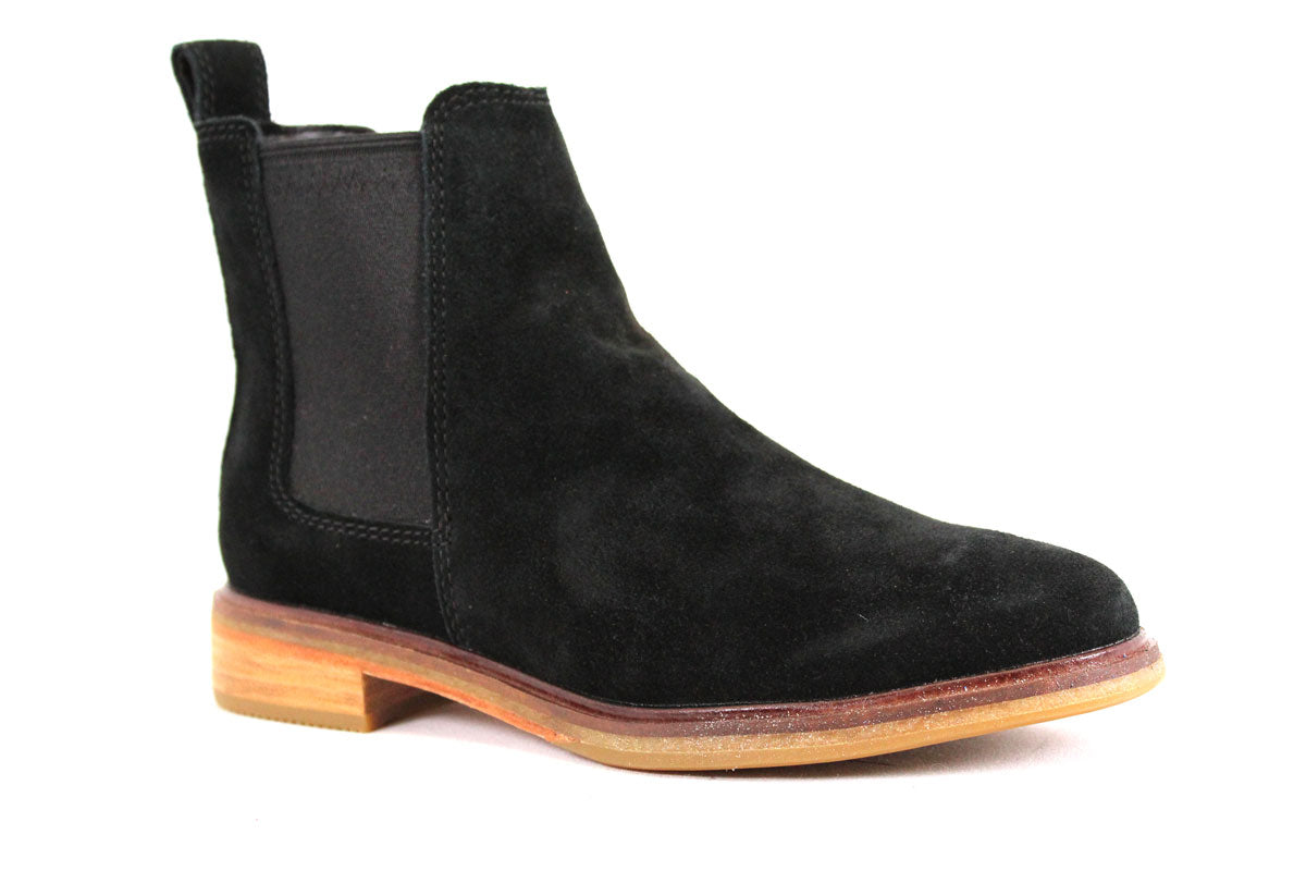 C & J CLARK CLARKDALE ARLO - NOIR SUEDE - F70.20533