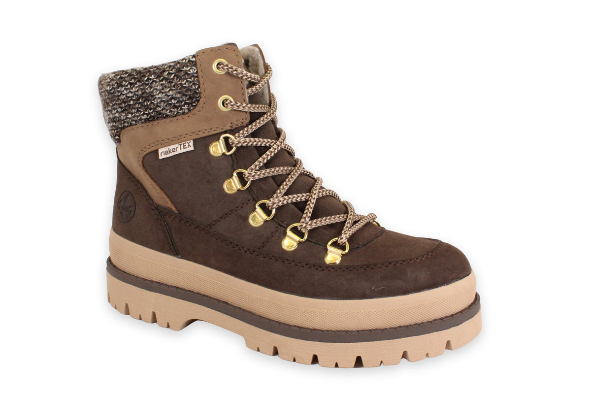RIEKER Y6210-25 TEX - BRUN - F73.26510