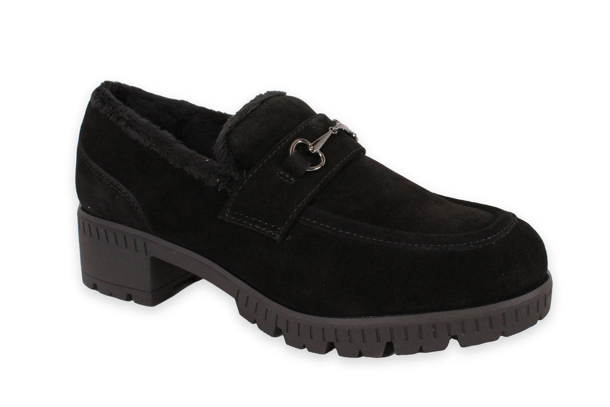 VALDINI ISA - NOIR SUEDE - F80.26500