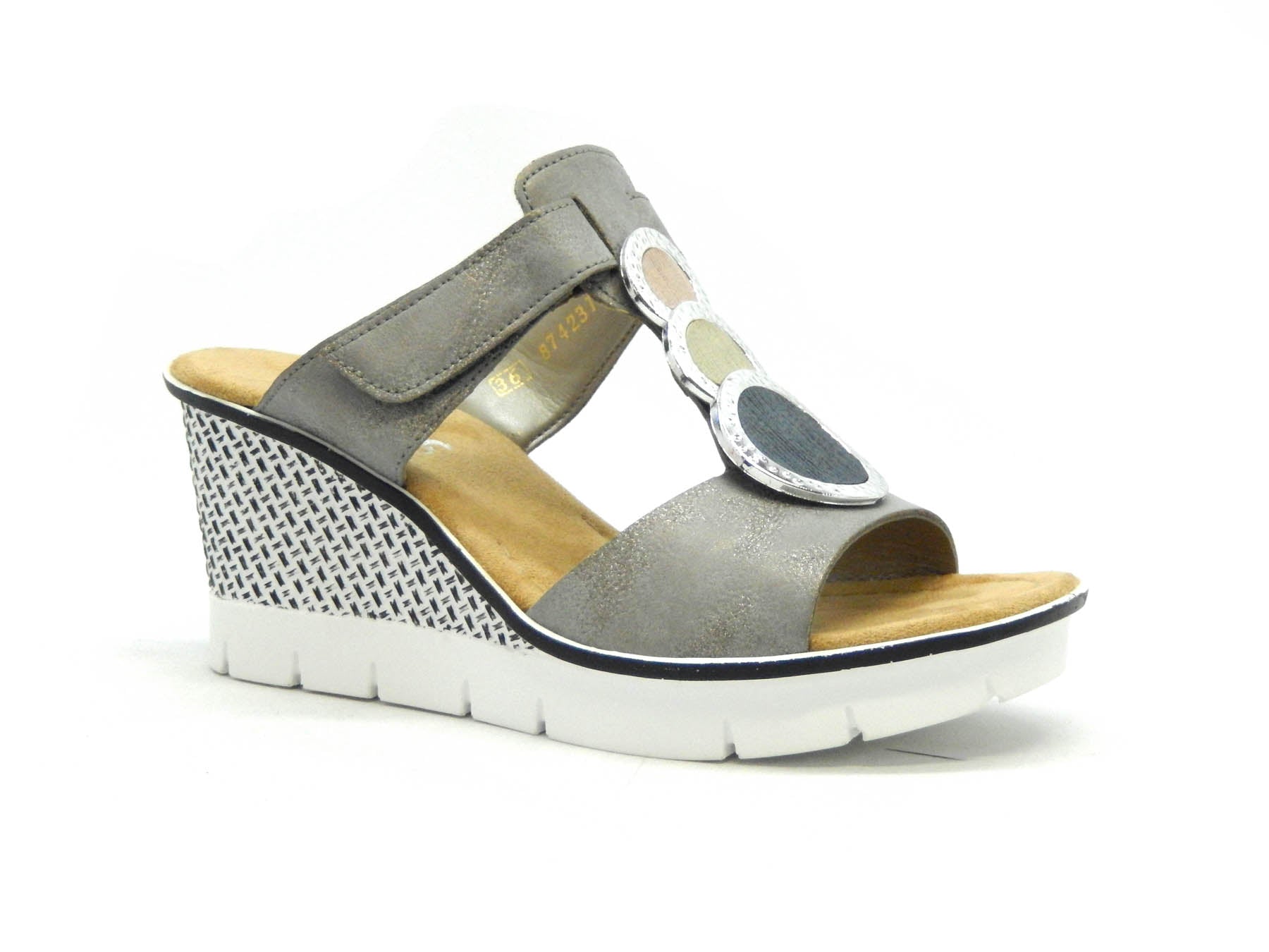 RIEKER 68563-40 - GRIS/DENIN - F90.18055
