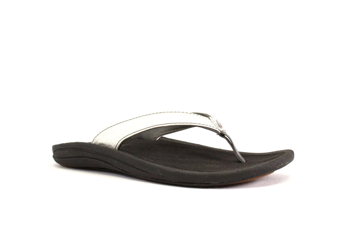 OLUKAI 20198-2K40 - ARGENT/NOIR - F90.21016