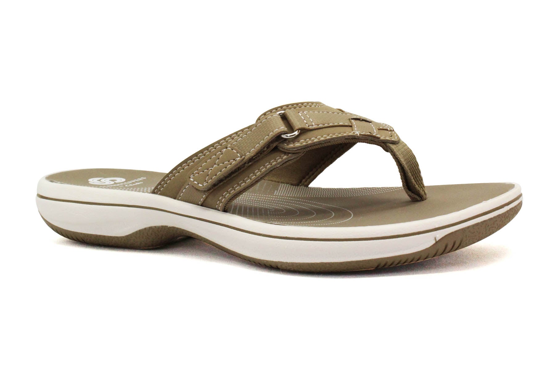 C & J CLARK BREEZE SEA - TAUPE - F93.19001