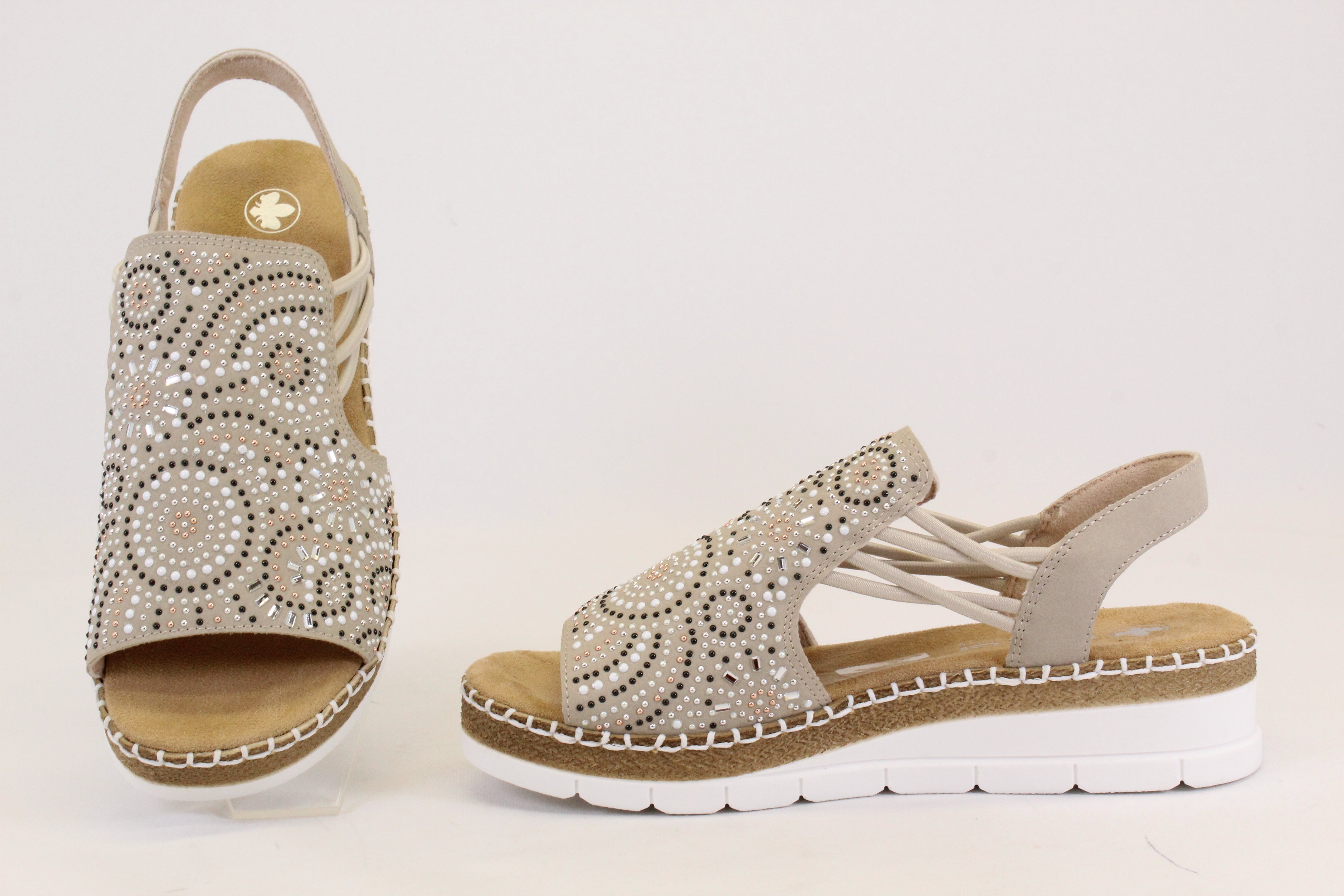 RIEKER V1246-62 - BEIGE - F93.26037