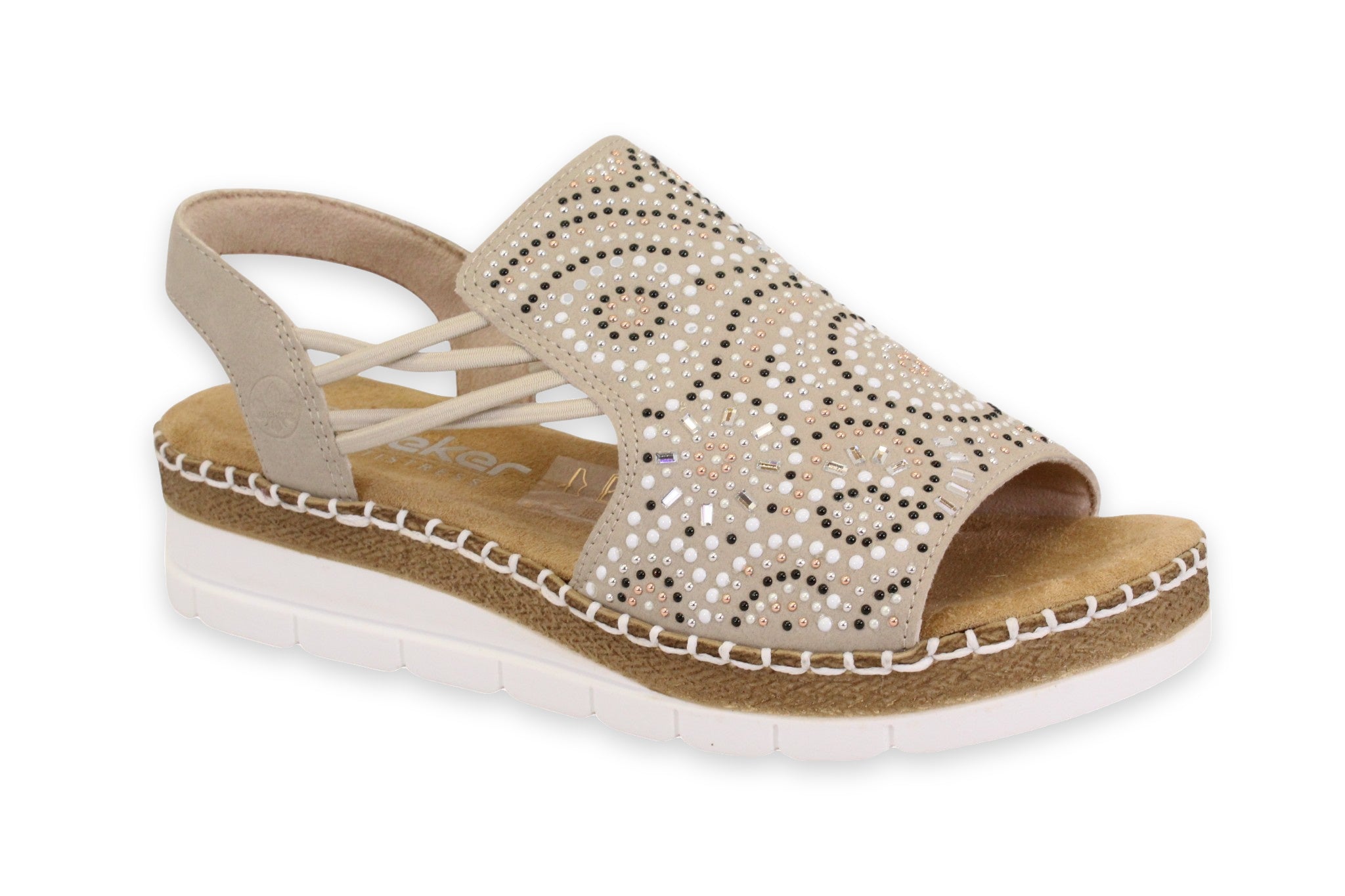 RIEKER V1246-62 - BEIGE - F93.26037