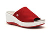 C & J CLARK STEP CALI BAY - ROUGE - F97.19025