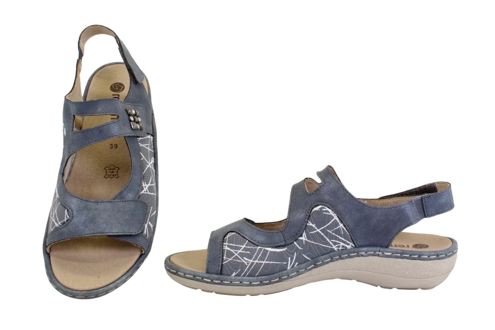 REMONTE D7647-16 - BLEU STRETCH - F97.26003