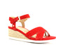 GEOX ISCHIA CORDA B - ROUGE SUEDE - FF97.20002