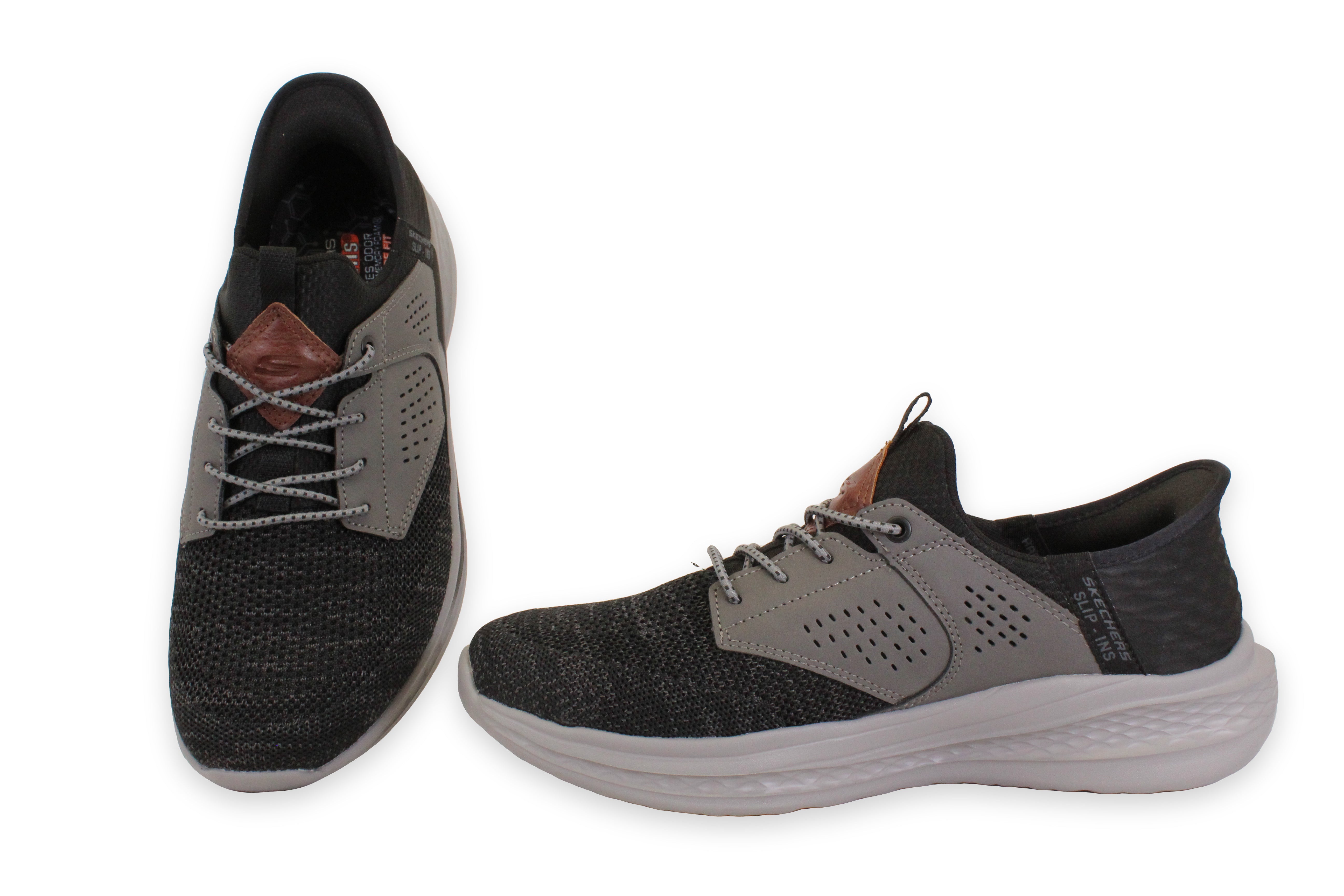 SKECHERS 210889WW-BKGT - NOIR - H30.26502