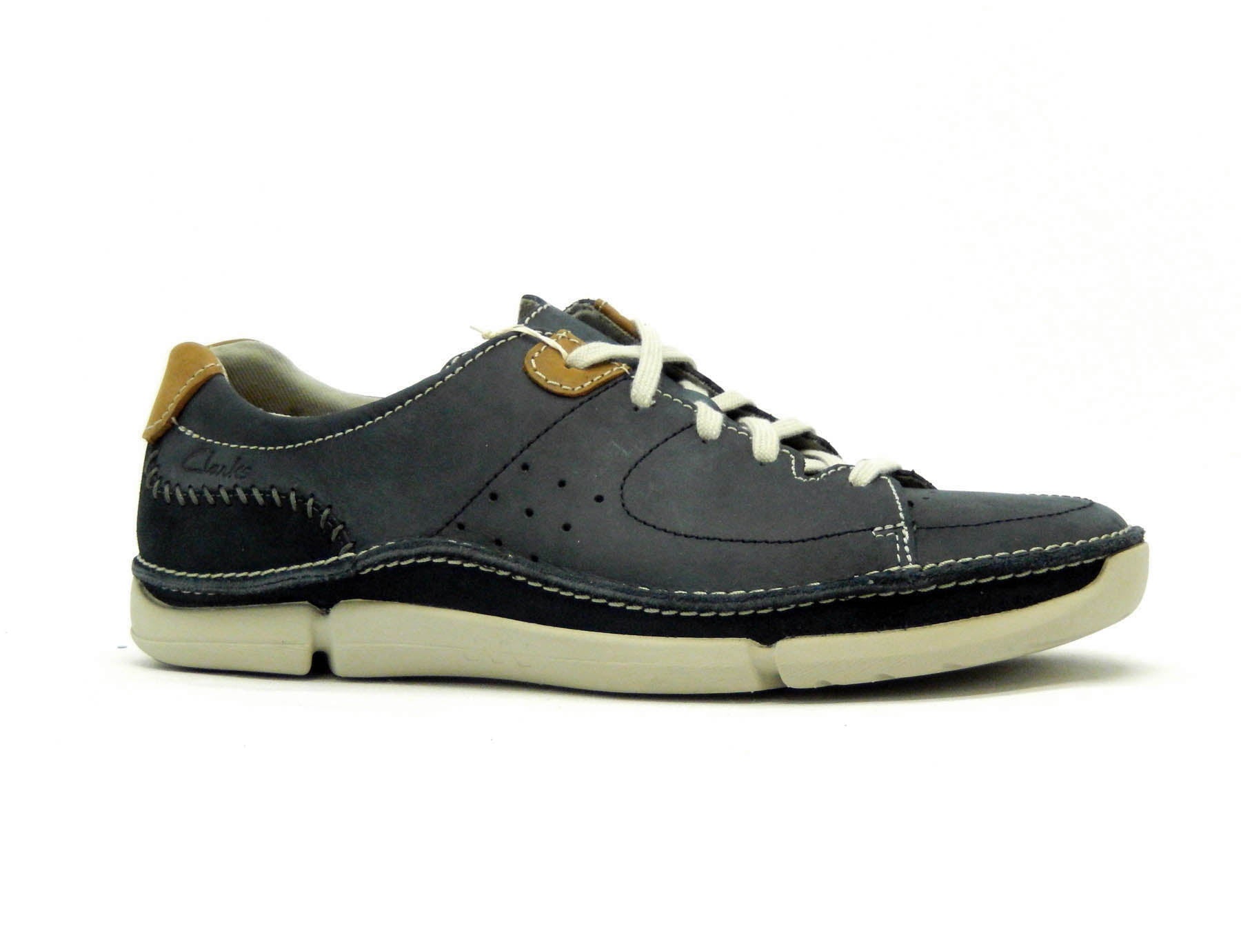 C & J CLARK TRIYEKON MIX - BLEU - H317.006