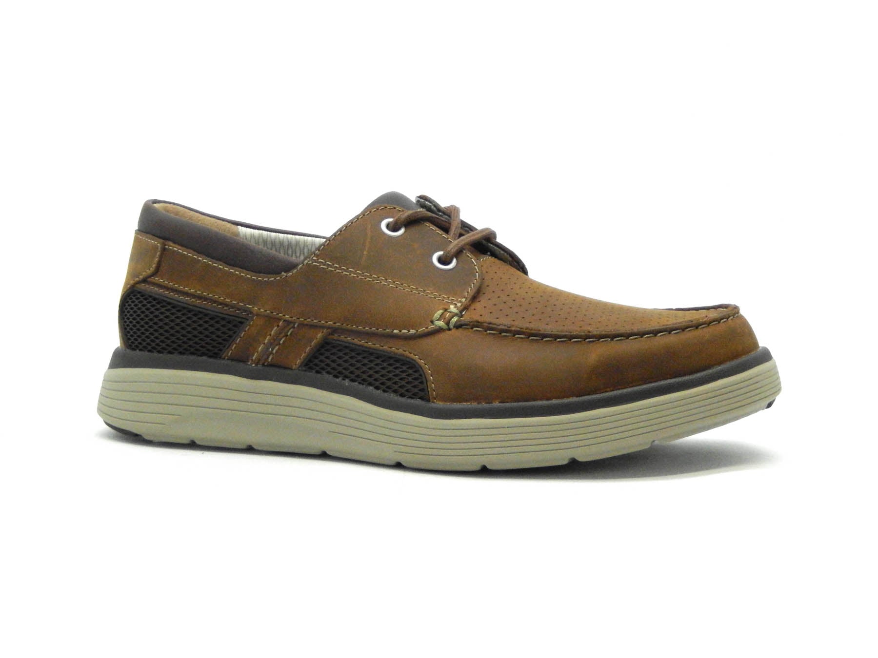 C & J CLARK UNABODE STEP - TAN - H318.012
