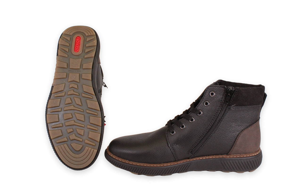 RIEKER B3343-00 - NOIR TEX - H70.25523