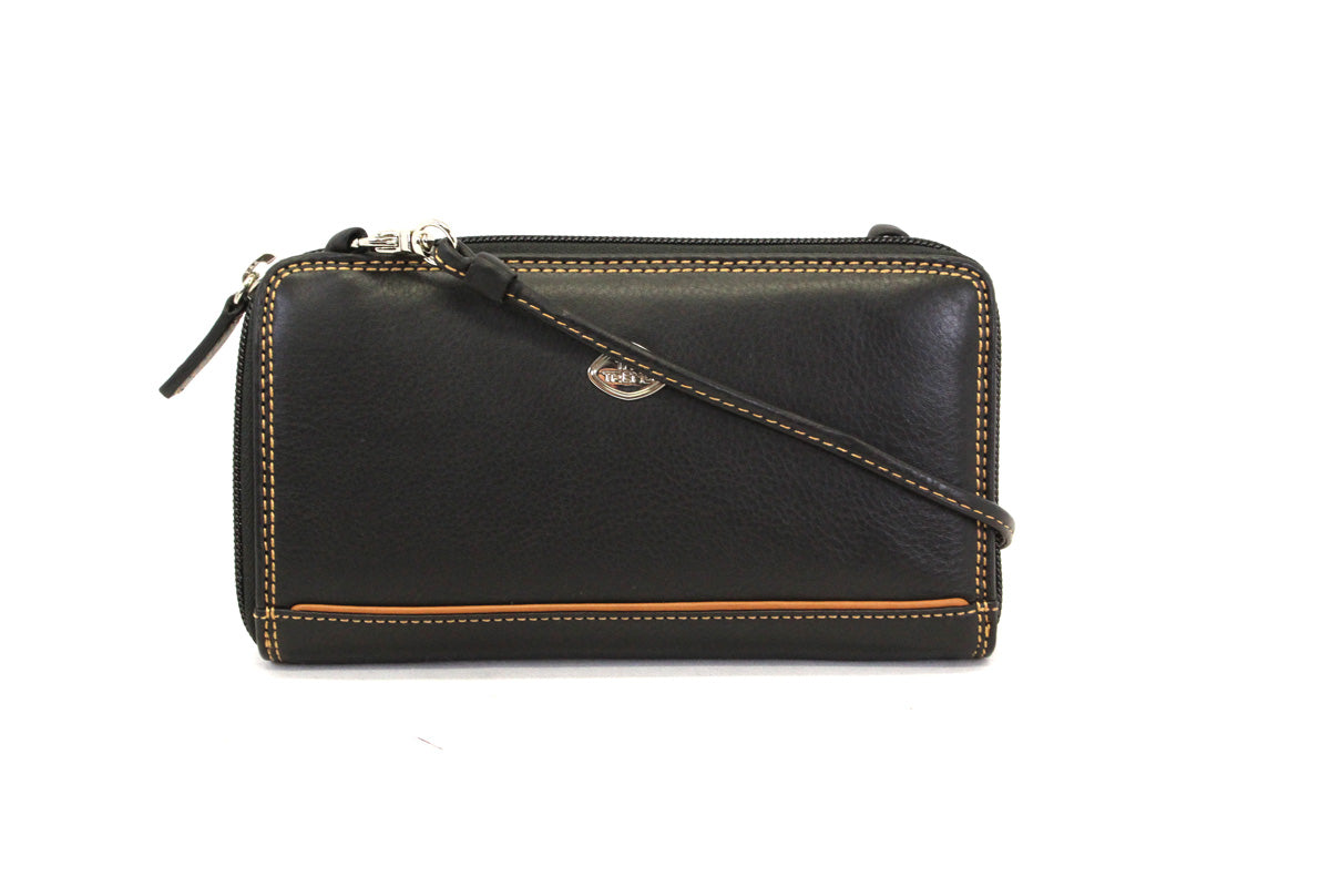 LUGANO 588166 - NOIR/TAN - PM215.113