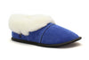 PANTOUFLES GARNEAU PARESSEUSE BLEU - SUÈDE BLEU - F2000.852